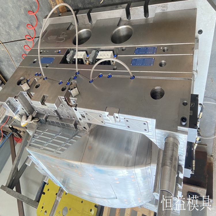 PS模具HDPE顶棚烫挂机模具PP电池座塑料模具阻燃ABS注塑模具hymj