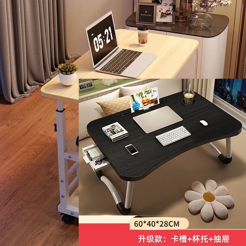 Mesa plegable en la cama Mesa plegable en la cama Mesa de ventana flotante Mesa perezosa Mesa de computadora portátil