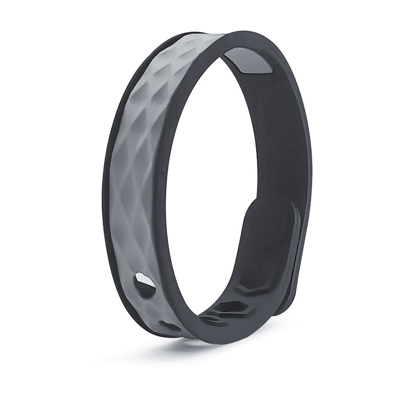 Pulsera antiestática de silicona, pulsera antiestática inalámbrica, pulsera deportiva de silicona con iones negativos para exteriores, pulsera antiestática para hombres y mujeres