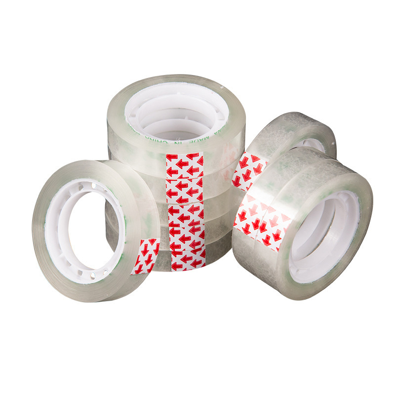 Cinta blanca papelería de la Escuela de oficina papelería pequeña cinta transparente de alta adhesivo no es fácil de romper cinta hecha a mano