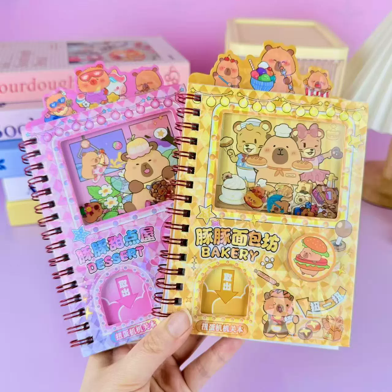 Новая машина для яиц Kabbara Circle Circle Creative Наклейки DIY ручная книга декомпрессии Блокнот