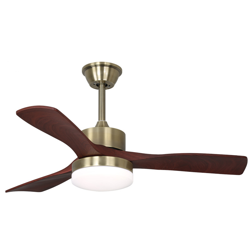 Ventilador de techo estilo madera 2025, silencioso y de gran flujo de aire