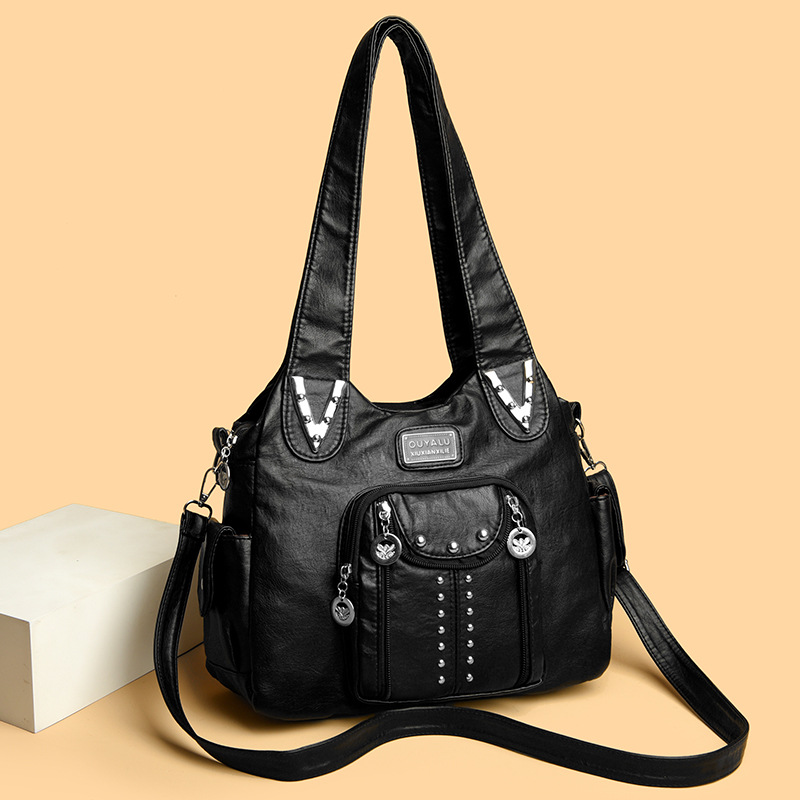 Stylische Damen Schultertasche Elegante Umhängetasche Für Frauen_voghion.com