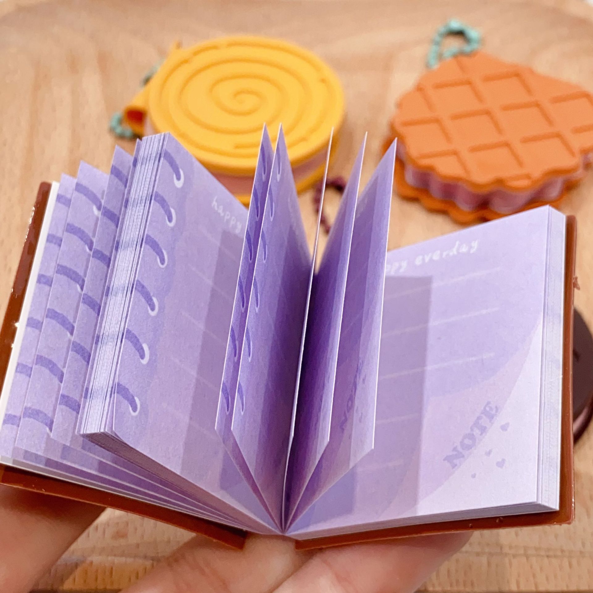 376g Weight Sticky Note Stationery Type 24 Pieces Per Pack Quantity Learning Occasion Bite a Cookie Pattern Cute Style 24 Pieces Per Pack Bite A Cookie Learning Cute Sticky Note 18