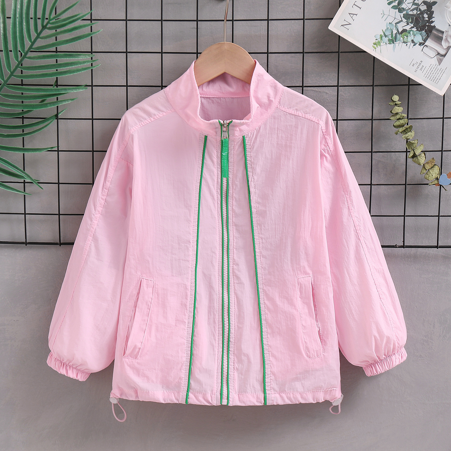 Girls' 2026 New Summer Sunscreen Jacket, Thin Style, Stylish, UV Protection, Breathable