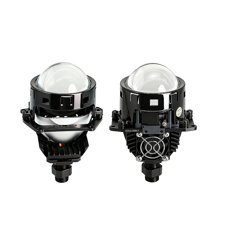 Transfronterizo 3 pulgadas S3 tricolor sin pérdida led lente de doble luz 58W de alta potencia faro del automóvil faro universal h4h7