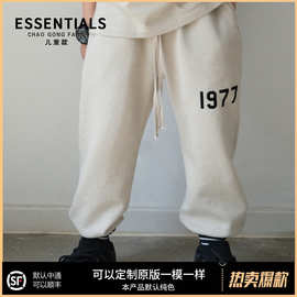 新款ESSENTIALS潮牌长裤男童裤子韩版儿童运动裤洋气中大童休闲裤