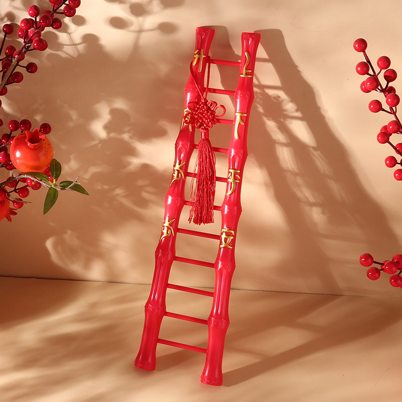 Nuevo hogar decoración ceremonia de mudanza nuevos artículos de mudanza decoración escalera paso a paso elevación ornamentos