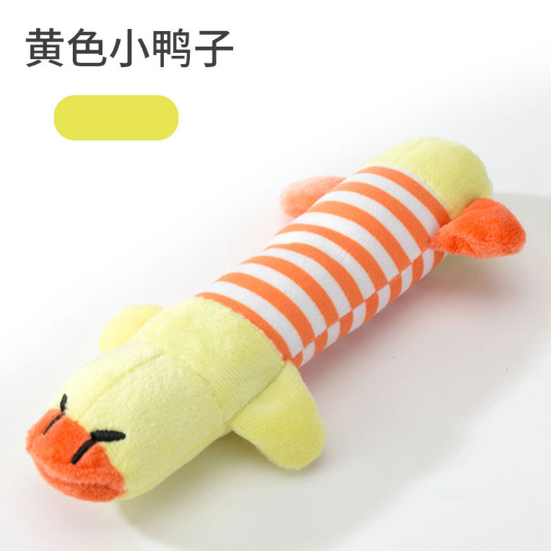 Perro de peluche de sonido de juguete molar resistente a la mordedura de alivio de la formación tapada Teddy Corgi oso Golden Retriever perro suministros para mascotas