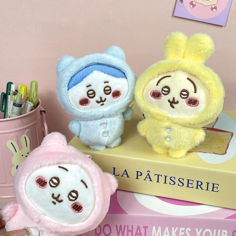 ふわふわで可愛い小動物のぬいぐるみペンダント、うさぎのキーホルダー、バッグ飾り、卸売販売中|undefined
