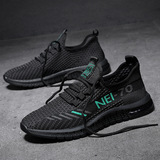 Очень большой размер, новинка 2026 года, летняя повседневная спортивная обувь, мужская дышащая трикотажная обувь, сетчатая обувь, модная мужская обувь 48