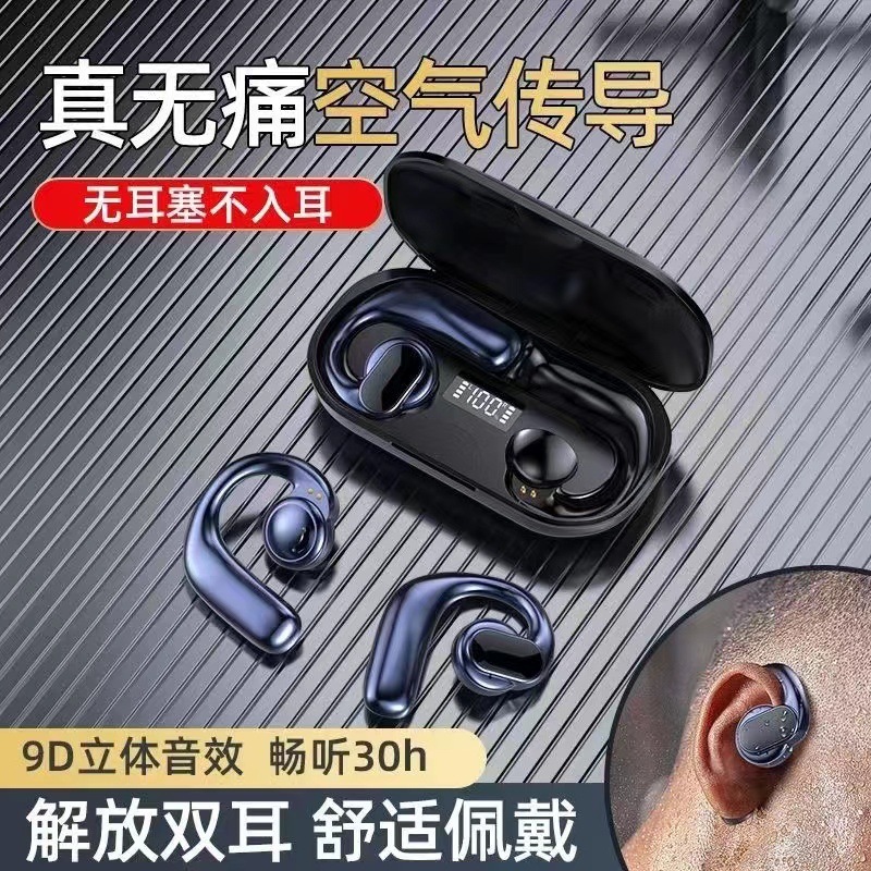 Cross-Border Export S901 Air Conduction Bluetooth Headset 0Ws External Non-In-Ear Over-Ear Running Sports Headset