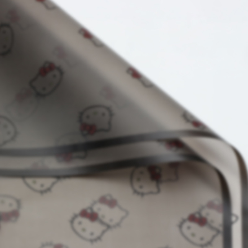 Papel de regalo floral impermeable creativo