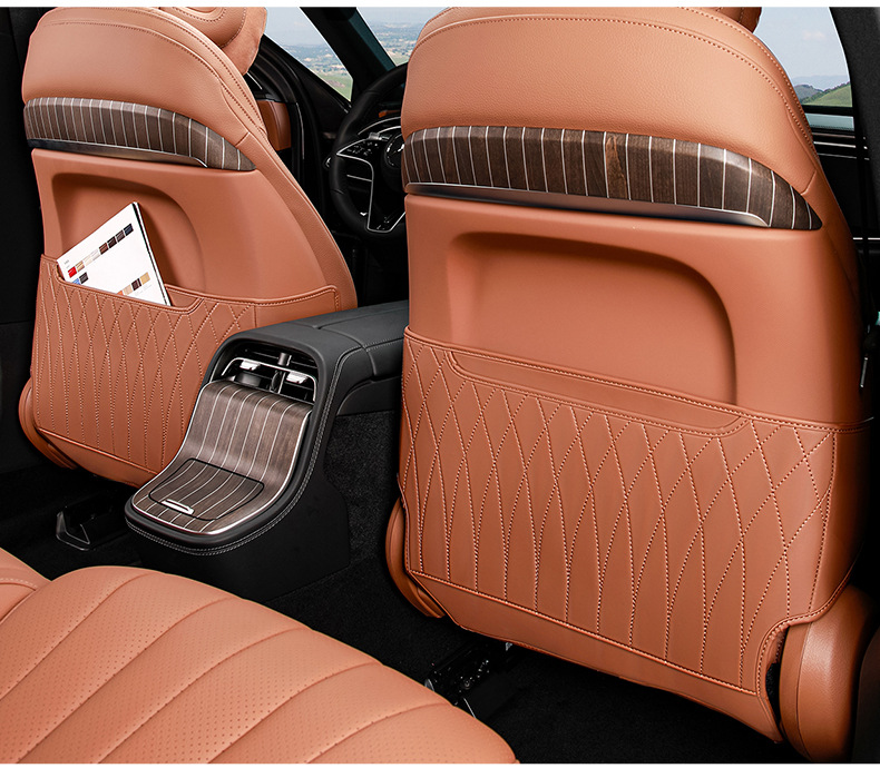 Applicable to Mercedes-Benz seat anti-kick pad E300L/GLC300l/C260l rear protective interior decoration E-class