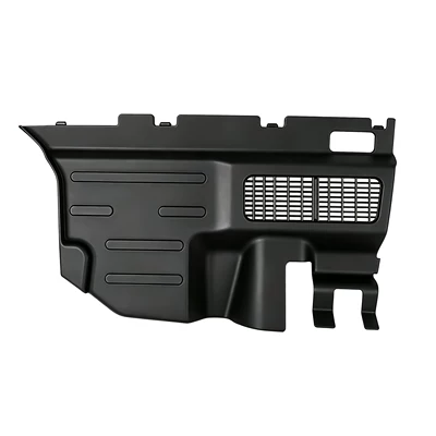 special driver's side anti-kick: Underbody protection plate/engine baffle