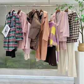 Li24秋冬款LY商务女装风羽绒服时尚套装连衣裙直播实体撤柜品牌货
