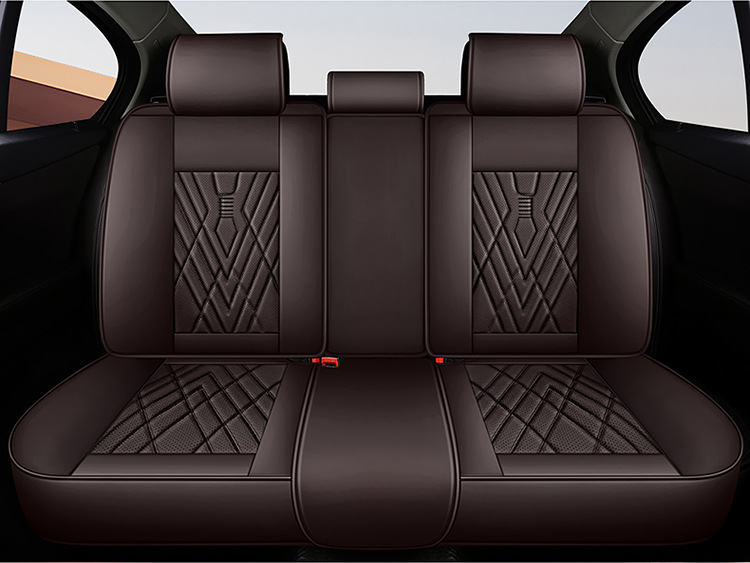 2025 Summer New Nappa Leather All-Season Car Seat Covers Amazon Cross-Border Wholesale Car Seat Cushions