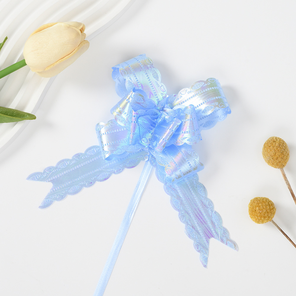 30 iris al por mayor encaje mano de flores de Navidad embalaje de regalos festivales fiesta celebración de dibujo de flores cinta transfronteriza