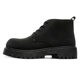 Shoes Men's Autumn Ins New Genuine Leather All-match Trendy Brand British Style Platform Casual Leather Non-slip Big-toe Shoes