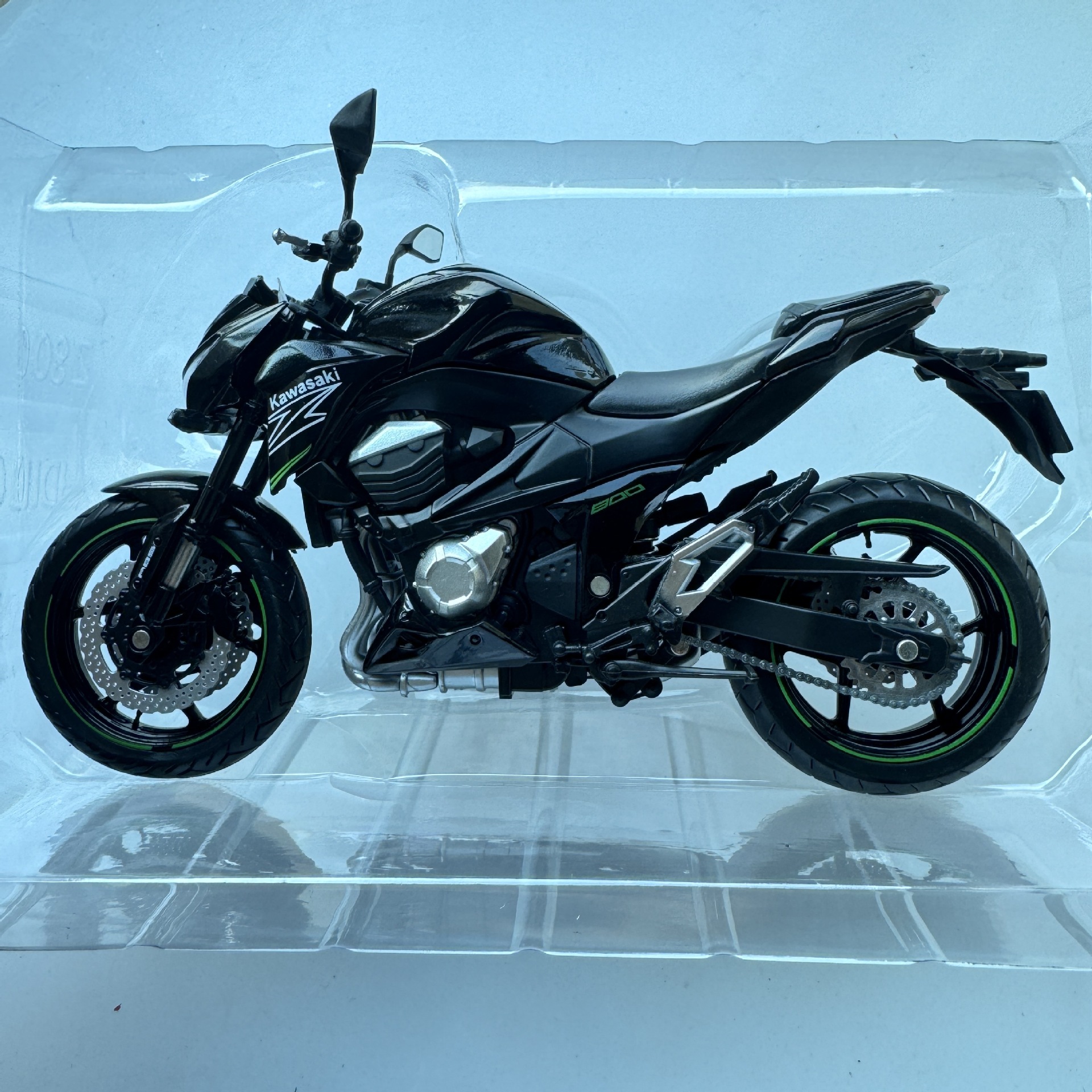 Junji 1:12 Kawasaki Z800 poco ninja ZX-6R BMW 1000RR motocicleta simulación aleación modelo colección