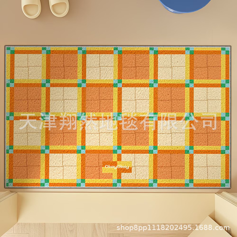 Cross-Border Temu Three-Dimensional Grid Carpet Bathroom Non-Slip Floor Mat Water-Absorbent Quick-Drying Foot Mat Easy-Care Bathroom Floor Mat Cross-Border Temu Three-Dimensional Grid Carpet Bathroom Non-Slip Floor Mat Water-Absorbent Quick-Drying Foot Mat Easy-Care Bathroom Floor Mat