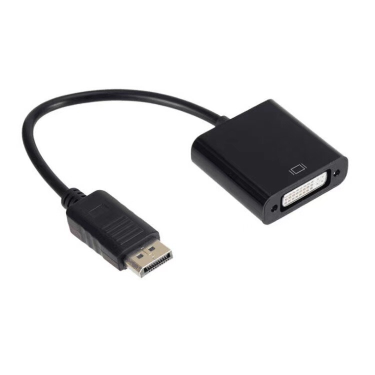 DP to DVI female DisPlayPort to DVI with chip DP to DVI female HD adapter