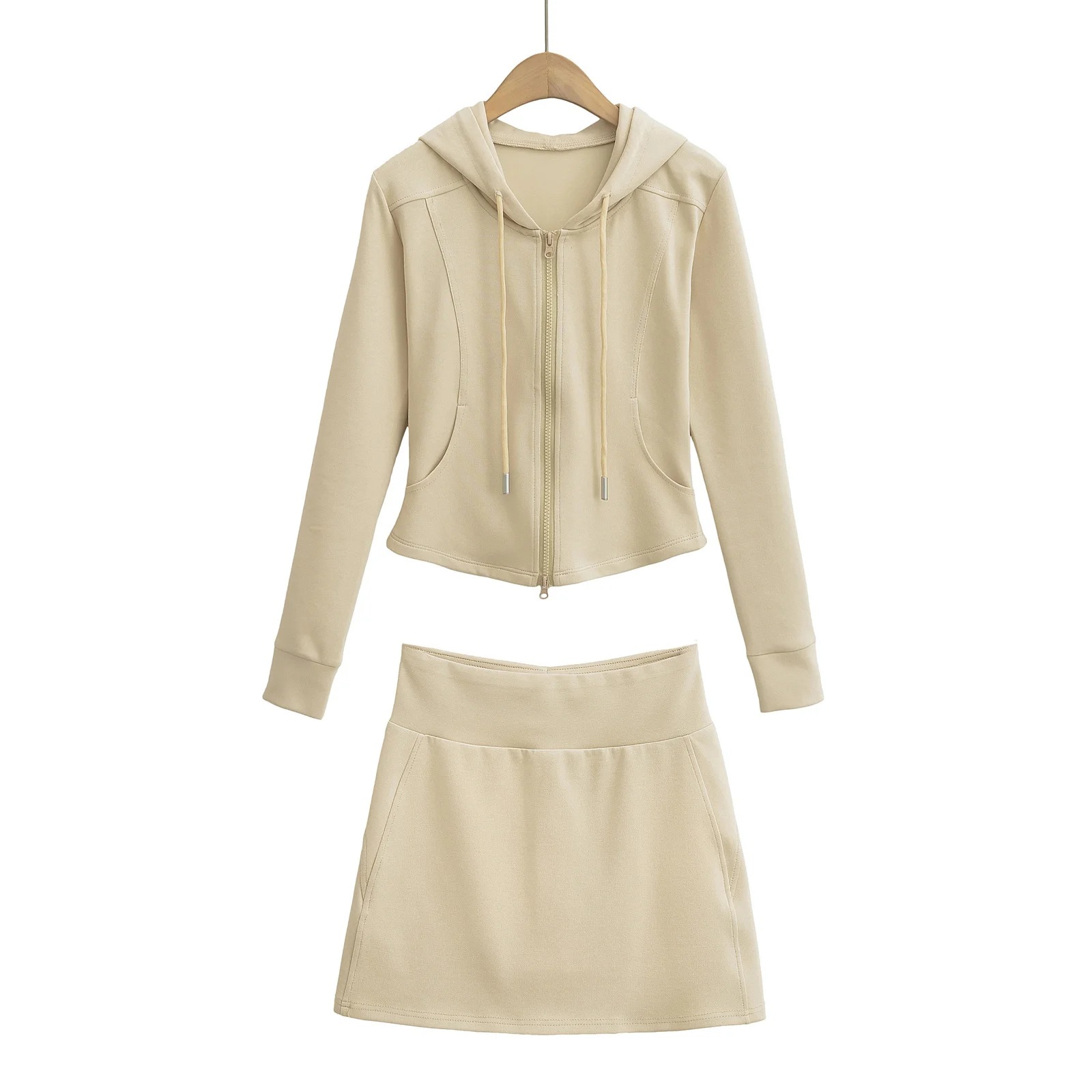 카키(스커트 슈트)