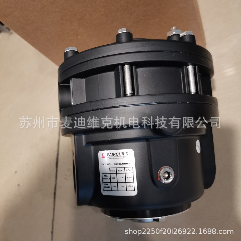 美国FAIRCHILD仙童品牌原装4898ANNNS型号CE认证气动流量放大器