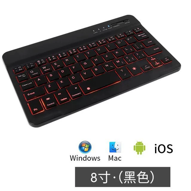 Small ultra thin handheld keyboard, wish, 10 inch, bluetooth