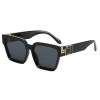 Fashionable sunglasses, glasses solar-powered, city style, European style, punk style, suitable for import