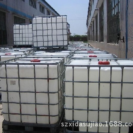 二手1000升化工桶 带铁架废水桶 柴油桶  九成新集装桶  已清洗