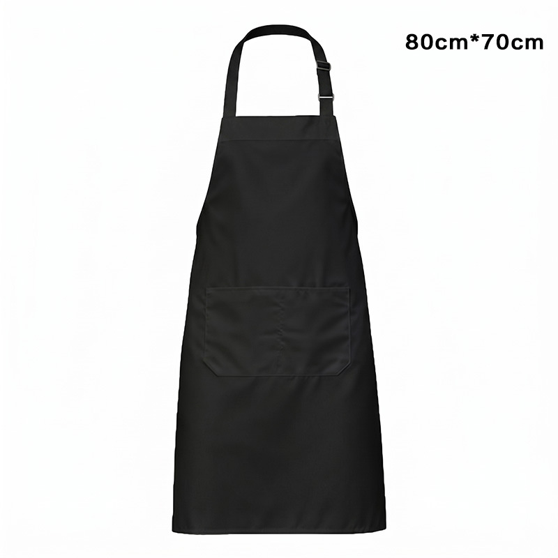 Nuevo delantal impermeable de comercio exterior transfronterizo para dibujar logotipo de impresión correa ajustable cocina delantal de comedor image 6