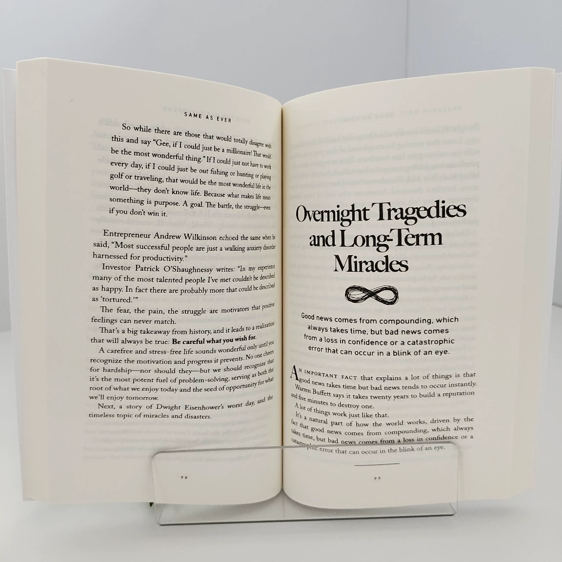 Бестселлер, английское издание «Same as Ever. Timeless Lessons on Risk»