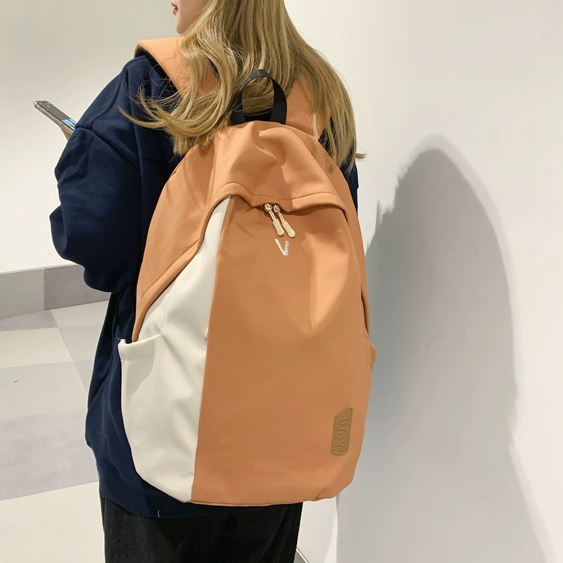 Fashionable trend school bag, sports capacious backpack for traveling, high-quality style