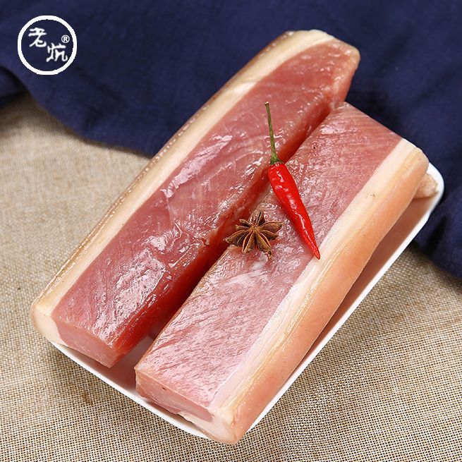 风干腊肉非烟熏腌制日晒风干湖南江西特产土猪肉农家咸肉腊肉腊肠