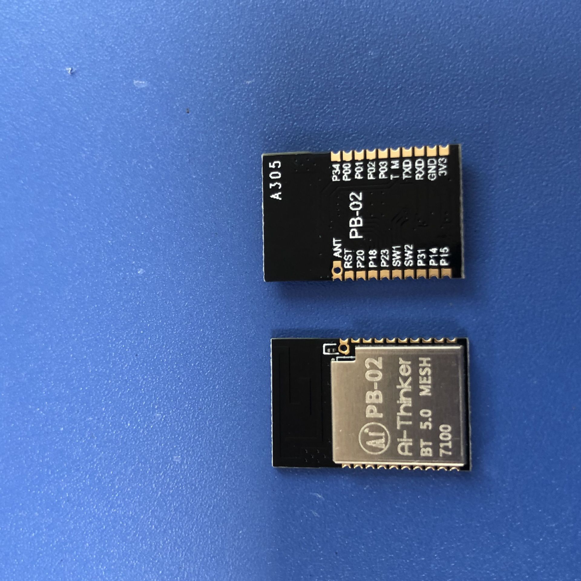 PB-02安信可蓝牙模块BLE5.0低功耗模块可对接天猫精灵mesh组网板