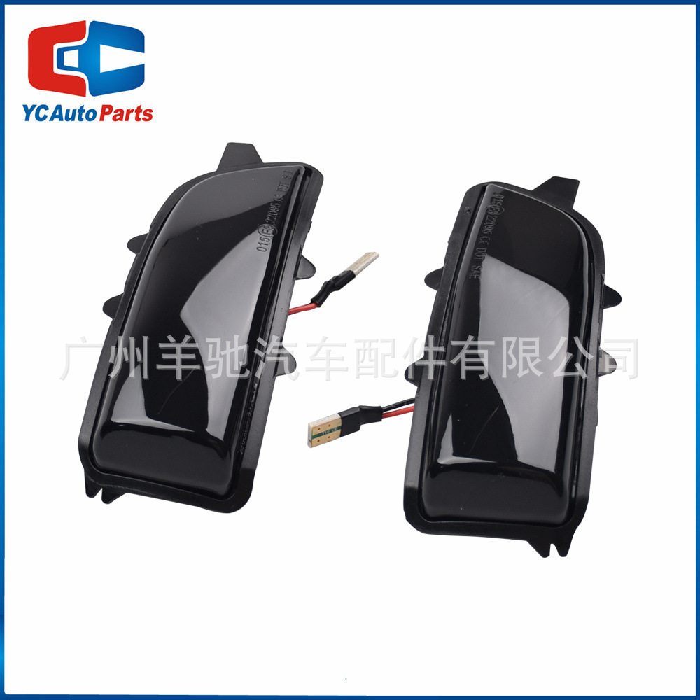 Adecuado para Volvo S40 V40 S60 S80 C30 C70 V50 señal de giro LED espejo retrovisor Luz