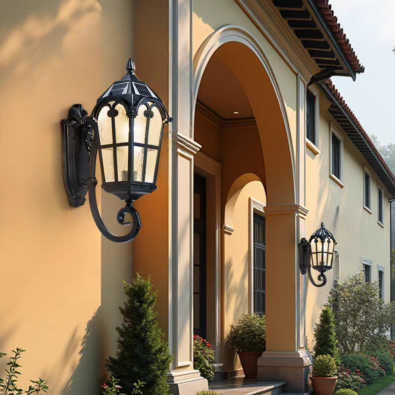 Outdoor Solar Wall Lamp Courtyard Lamp Mains Household Lighting Park Yard Wall Lamp Foreign Trade Wall Lamp Outdoor Solar Wall Lamp Courtyard Lamp Mains Household Lighting Park Yard Wall Lamp Foreign Trade Wall Lamp