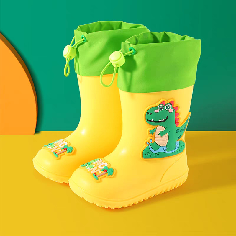 Children's Rain Boots 2025 Summer Baby Summer Rain Boots Boys Non-Slip Waterproof Toddler Kidsren's Water Shoes Boys