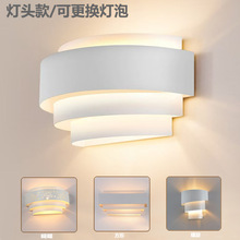 现代简约铁艺壁灯批发酒店过道客厅卧室床头墙壁艺术装饰灯饰厂家