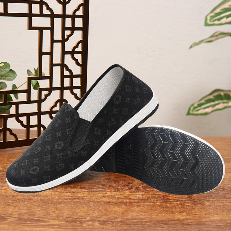 New printed military single cloth shoes / 38