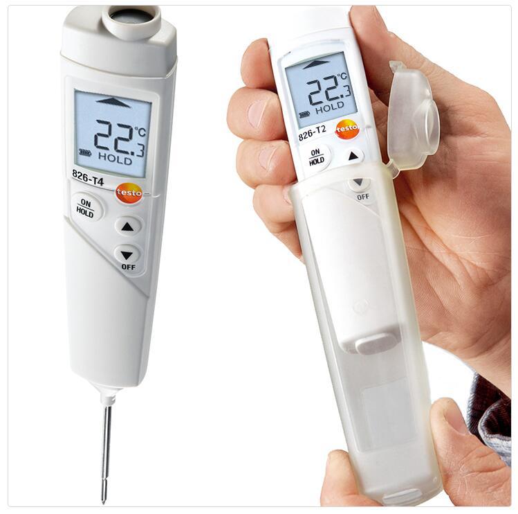 德图testo826-T4红外测温仪及刺入式温度计食品温度计testo826-T2