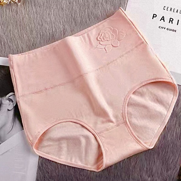 女性の下着外国貿易抗菌シームレス若い女性のバットリフト腹制御通気性大きいサイズハイウエストブリーフ純粋な綿の下着女性のための