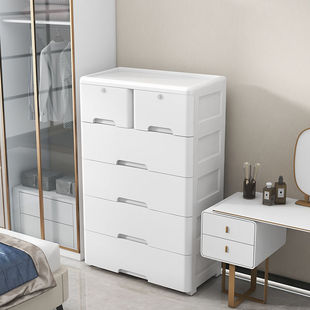 Hot-Selling Thickened Large Drawer-Type Storage Cabinet Storage Cabinet Household Multi-Layer Children's Wardrobe Organization