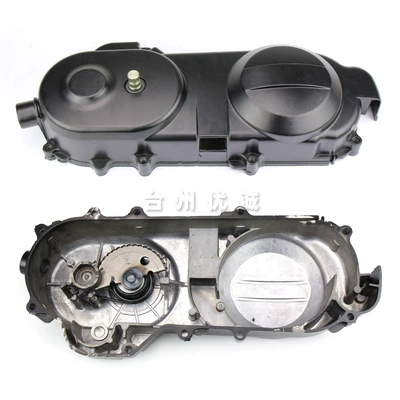 Motorcycle engine and accessories GY6 50 80cc side cover - gy6-5080cc-side-cover-assembly-10-long-400mm