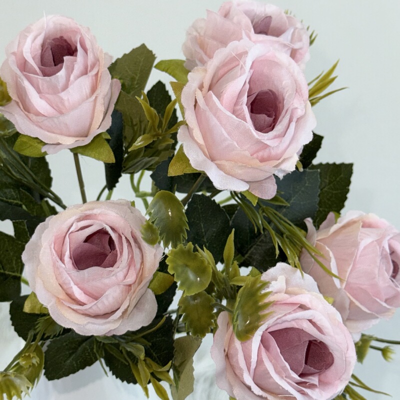 人気の外国貿易卸売造花結婚式の花束バラ手持ちの新しいシルクフラワーアレンジメント装飾品ハイエンド造花|undefined