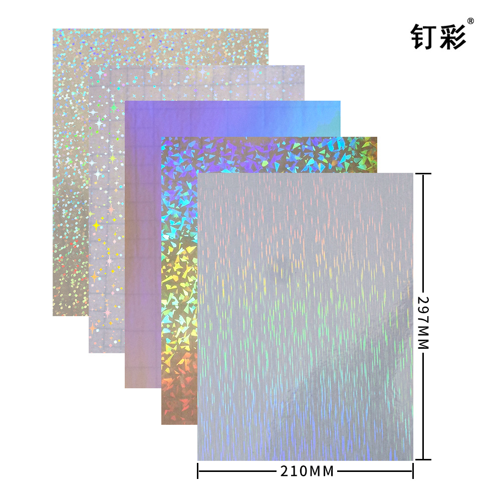 Bopp película protectora punto de tinta láser plano película de laminación en frío A4 autoadhesivo adhesivo láser pegatina foto
