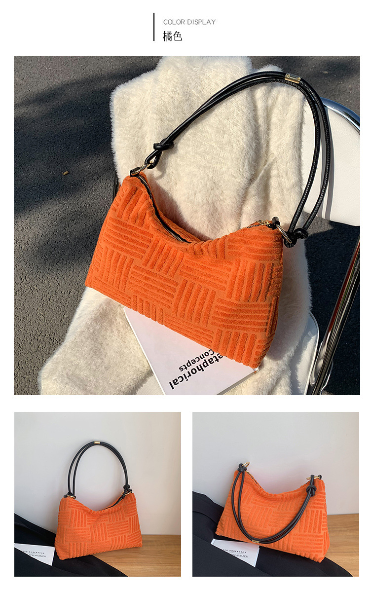 New underarm bag lady dumpling bag single shoulder bag largecapacity messenger bagpicture21