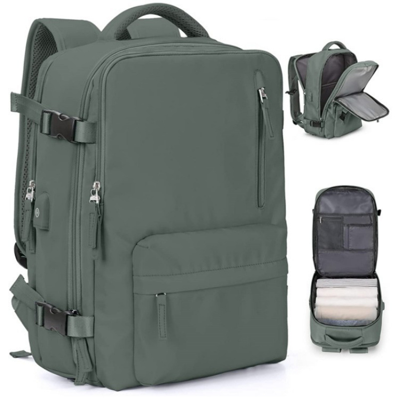 スポット卸売クロスボーダーAmazon新しいUSB充電式大容量旅行バックパック多機能スクールバッグ|undefined