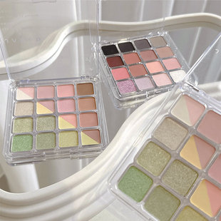 JADED Jia Da Xin Qing Eye Shadow Plate Mint Mambo Light Face Atmosphere Contrast Cheap Pearlescent Matte Eye Shadow